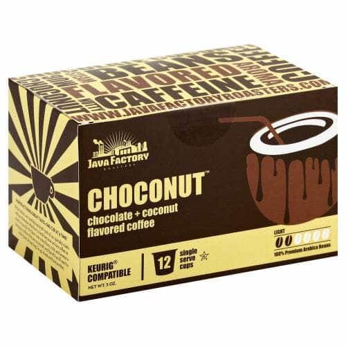 Java Factory Java Factory Coffee Choconut, 12 pc