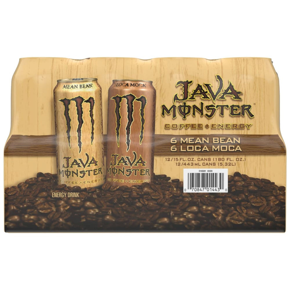 Java Monster Variety Pack, 12 ct./15 oz. | ShelHealth