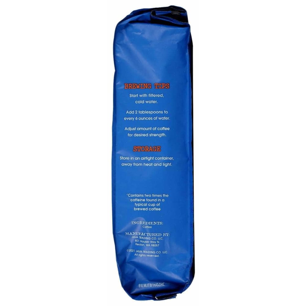 JAVA TRADING Grocery > Beverages > Coffee, Tea & Hot Cocoa JAVA TRADING: Peak Strength High Caffeine Ground Coffee, 16 oz