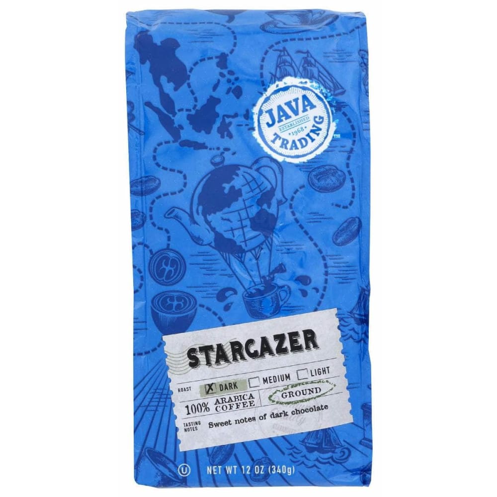 JAVA TRADING Grocery > Beverages > Coffee, Tea & Hot Cocoa JAVA TRADING: Stargazer Ground Coffee, 12 oz