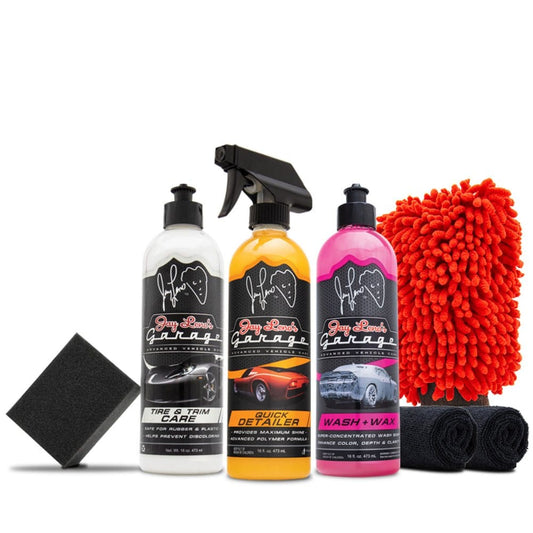 Jay Leno’s Garage Exterior Care 7-Piece Bundle - Cleaning & Appearance - Jay