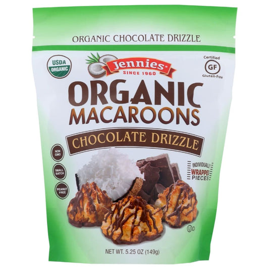 JENNIES: Macaroon Chocolate Drizzle 5.25 OZ (Pack of 5) - Grocery > Snacks > Cookies - JENNIES