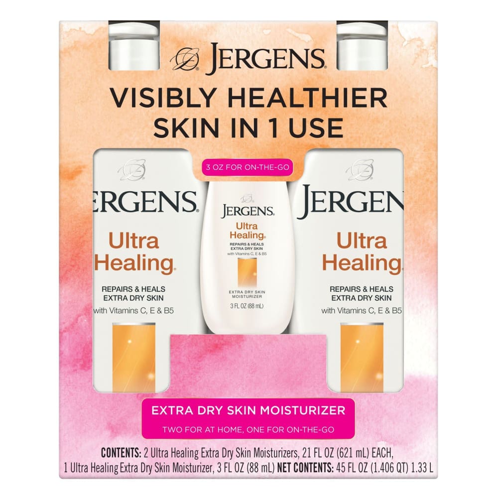 Jergens Ultra Healing Lotion with Bonus Bottle 3 ct. - Jergens