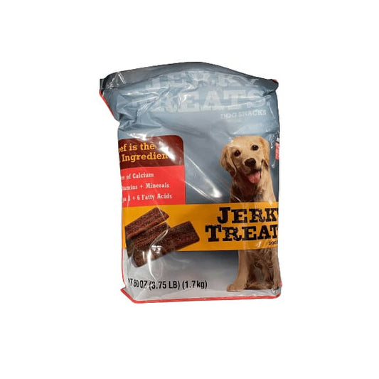 Jerky Treats Jerky Treats Tender Beef Strips Dog Snacks, 3.75 lbs