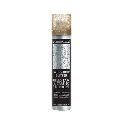 JEROME RUSSELL Tempr'y Hair & Body Glitter Spray