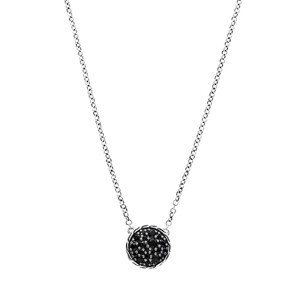 John Hardy Classic Chain Round Necklace with Gemstones - Silver Necklaces & Pendants - John