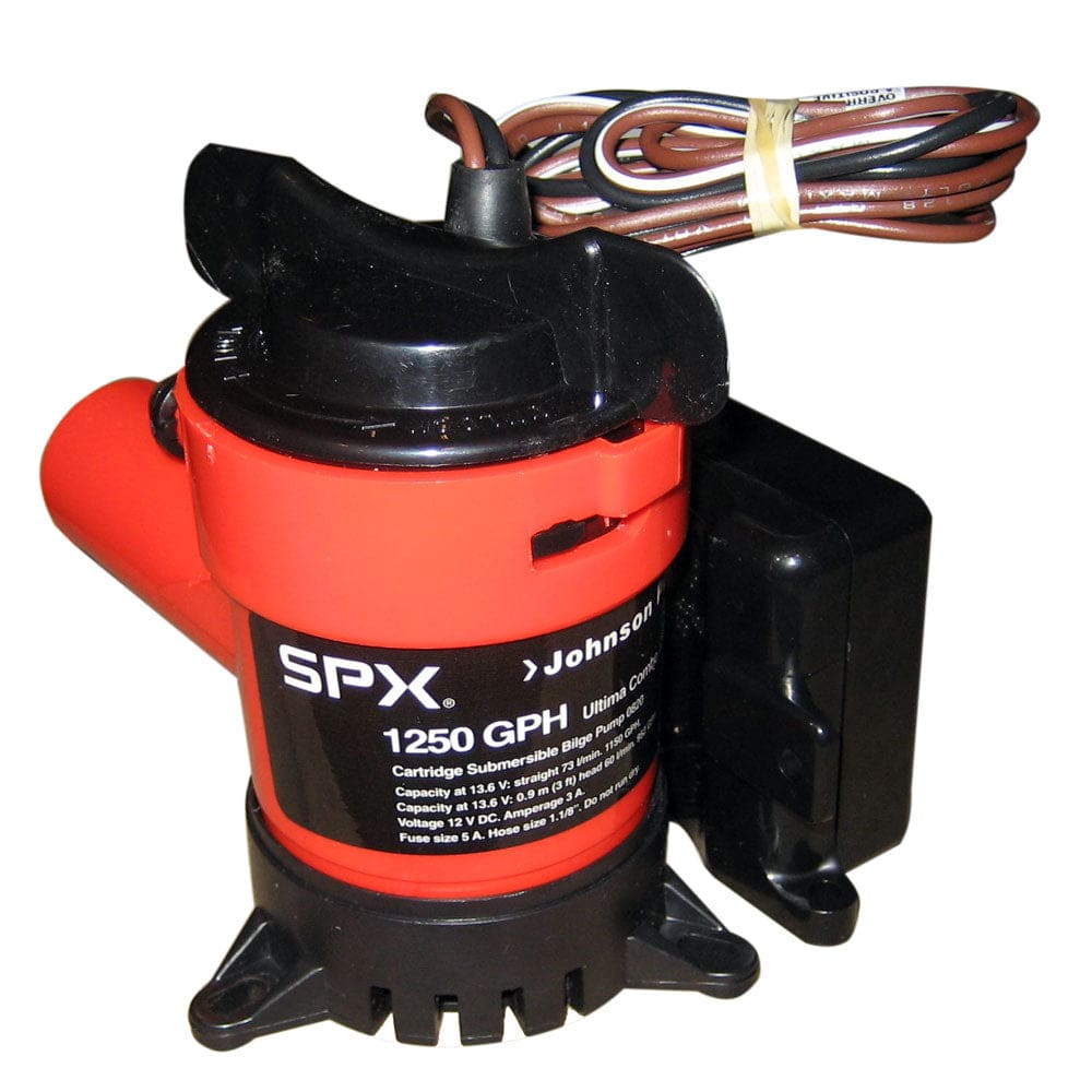 Johnson Pump 1250 GPH Ultima Combo Pump 1-1/ 8 Hose 12V - Marine Plumbing & Ventilation | Bilge Pumps - Johnson Pump
