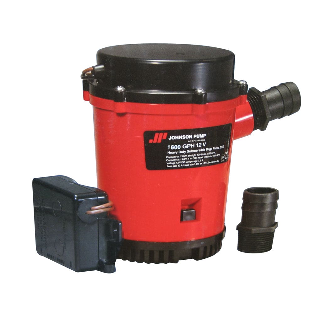 Johnson Pump 1600GPH Ultima Combo Bilge Pump - 12V - Marine Plumbing & Ventilation | Bilge Pumps - Johnson Pump