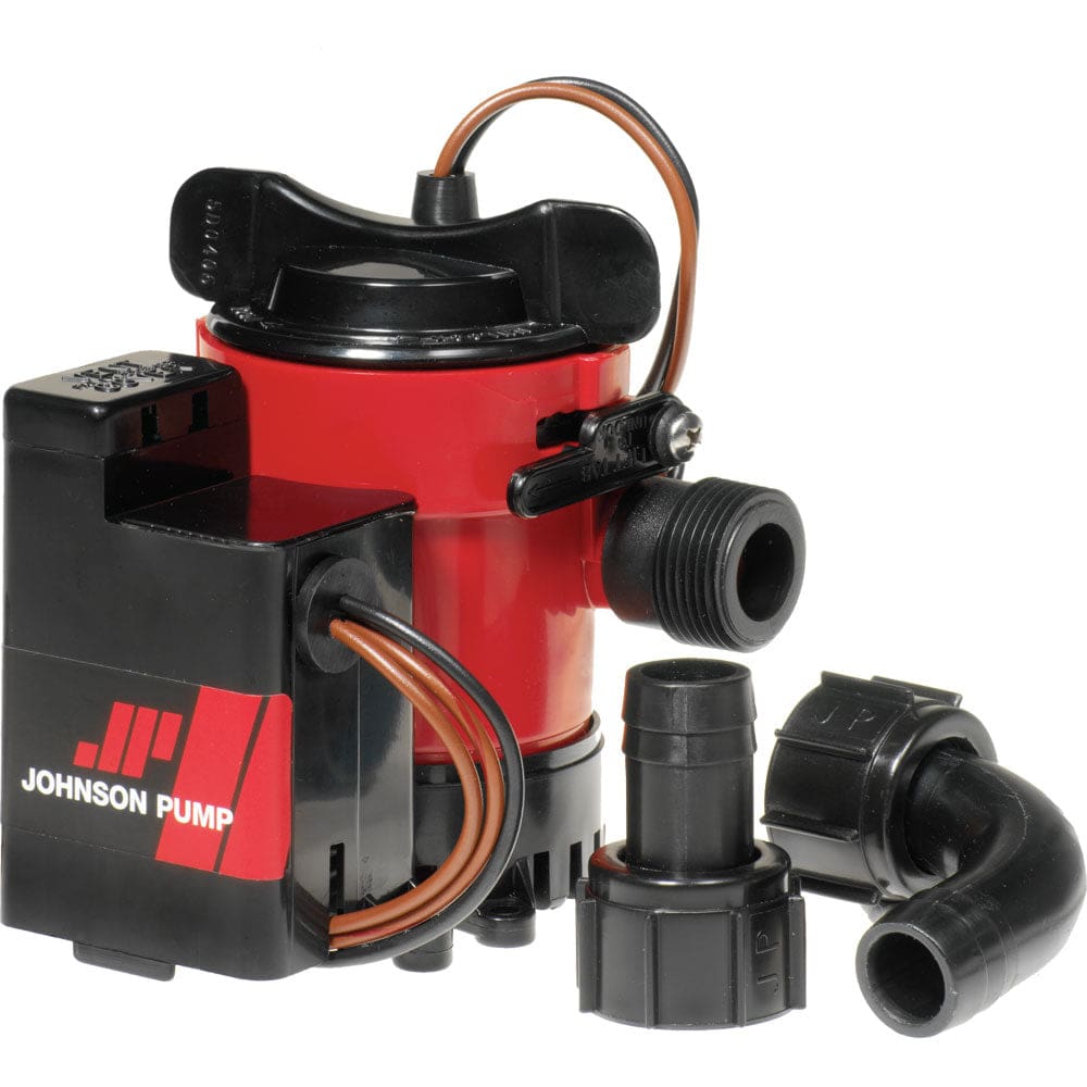 Johnson Pump 500GPH Auto Bilge Pump 3/ 4 12V Mag Switch - Marine Plumbing & Ventilation | Bilge Pumps - Johnson Pump