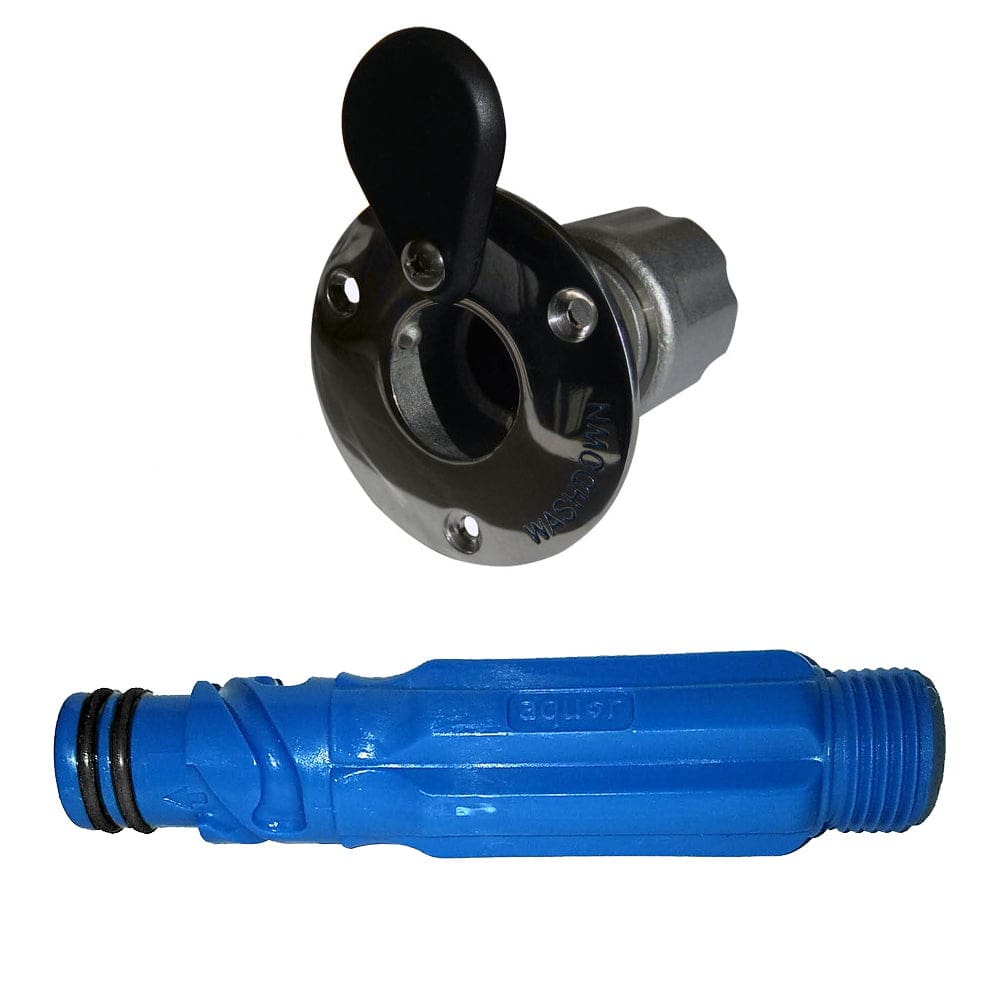 Johnson Pump Deck Wash Single Outlet Single Flush - Marine Plumbing & Ventilation | Fittings - Johnson Pump
