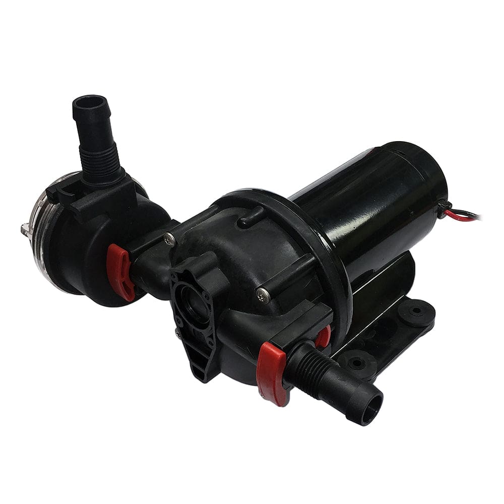 Johnson Pump Flush Pump - 3.5 GPM - 12V w/ Strainer - Marine Plumbing & Ventilation | Marine Sanitation - Johnson Pump