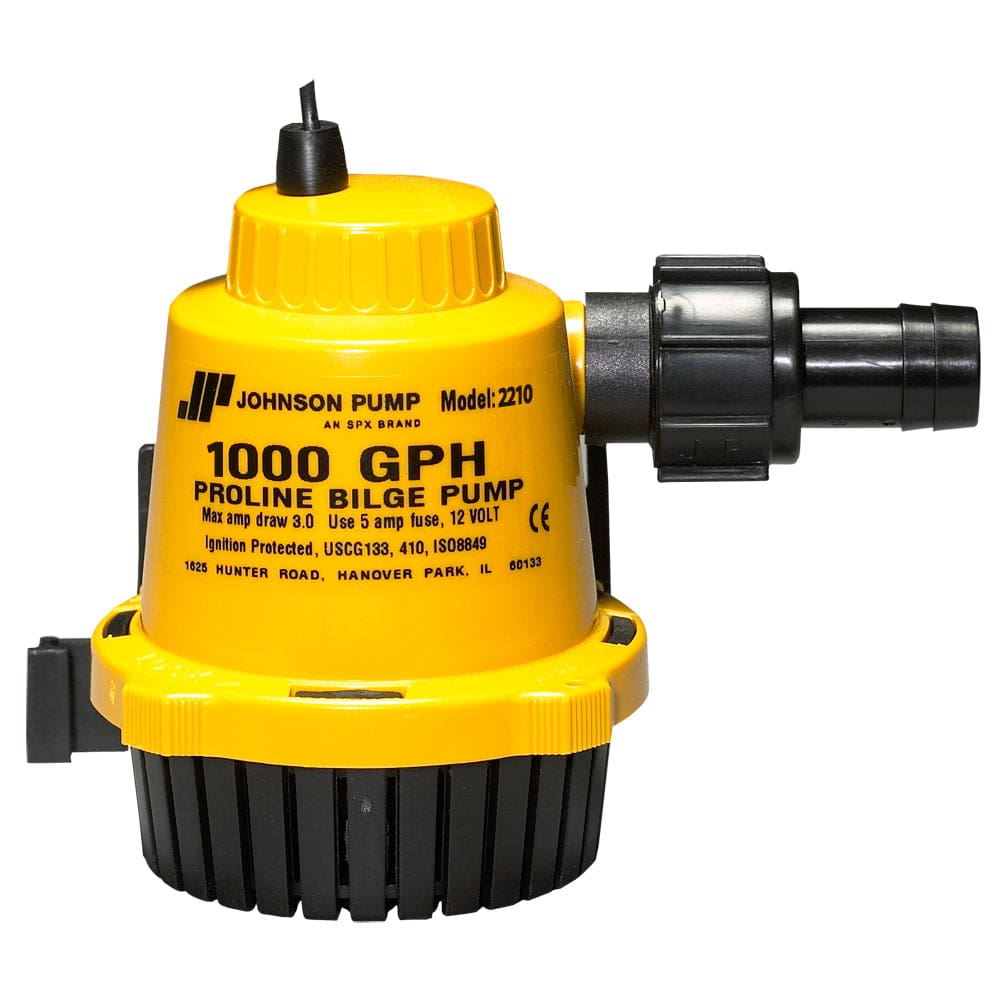 Johnson Pump Proline Bilge Pump - 1000 GPH - Marine Plumbing & Ventilation | Bilge Pumps - Johnson Pump