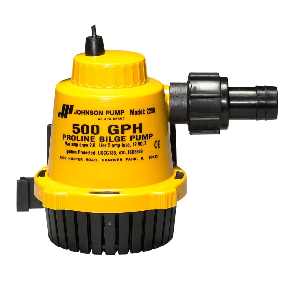 Johnson Pump Proline Bilge Pump - 500 GPH - Marine Plumbing & Ventilation | Bilge Pumps - Johnson Pump
