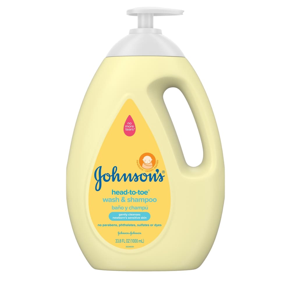 Johnson’s Head-To-Toe Tear-free Gentle Baby Wash & Shampoo 33.8 fl. oz - Johnson’s