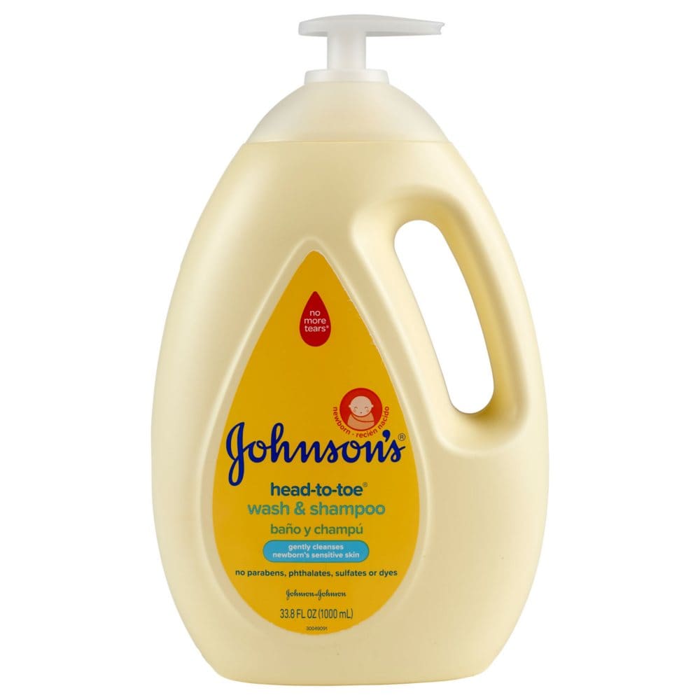Johnson’s Head-To-Toe Wash & Shampoo (33.8 fl. oz.) - Baby Bath - Johnson’s