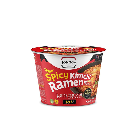 JONGGA: Spicy Kimchi Ramen Stir Fried 5 oz (Pack of 5) - Grocery > Pantry > Food - JONGGA