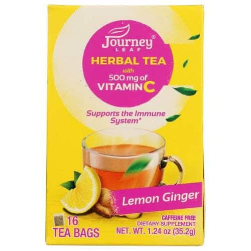 JOURNEY LEAF Journey Leaf Tea Lemon Ginger, 1.24 Oz