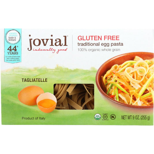 JOVIAL: Organic Gluten Free Brown Rice Pasta Tagliatelle 9 oz (Pack of 4) - Pantry > Pasta and Sauces - JOVIAL