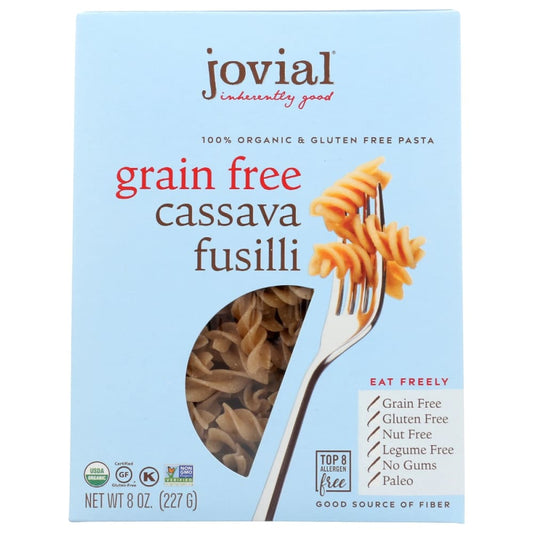 JOVIAL: Pasta Cassava Fusilli 8 oz (Pack of 5) - Pantry > Pasta and Sauces - JOVIAL