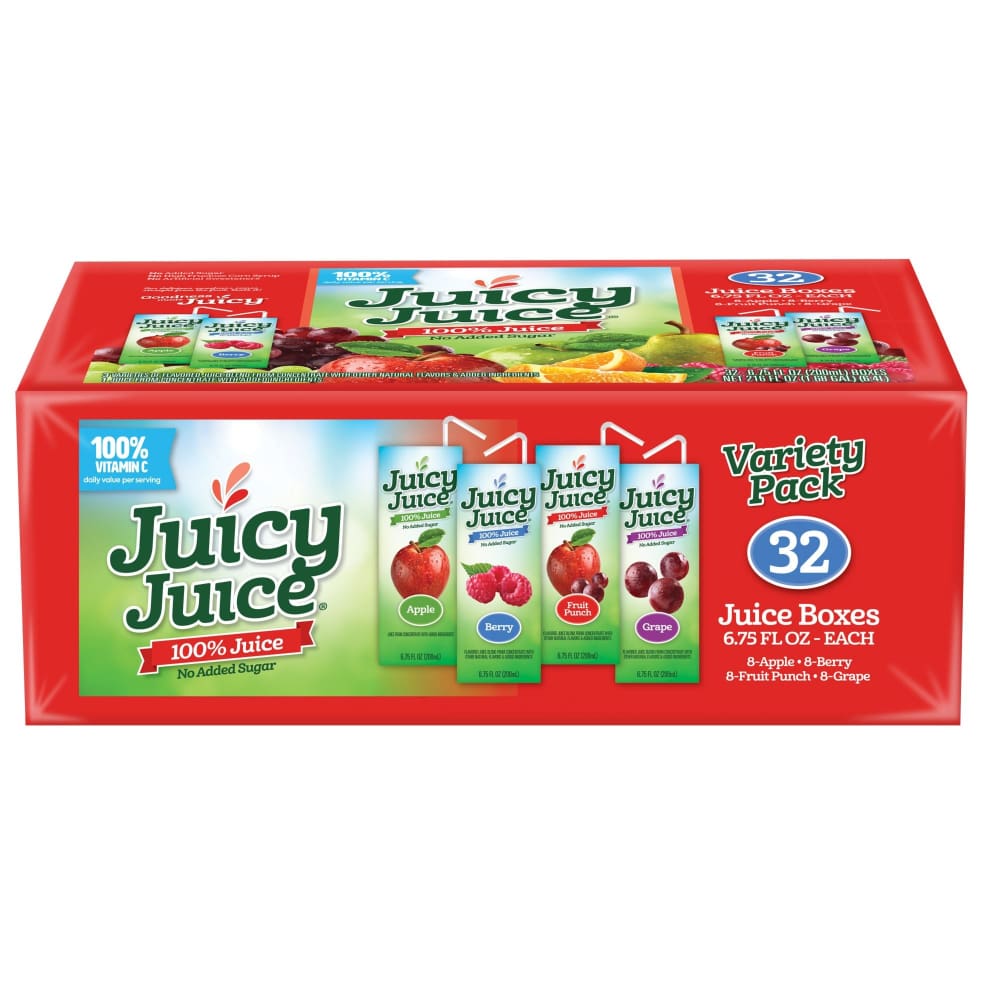 Juicy Juice Variety Pack 32 ct./6.75 oz. - Juicy Juice