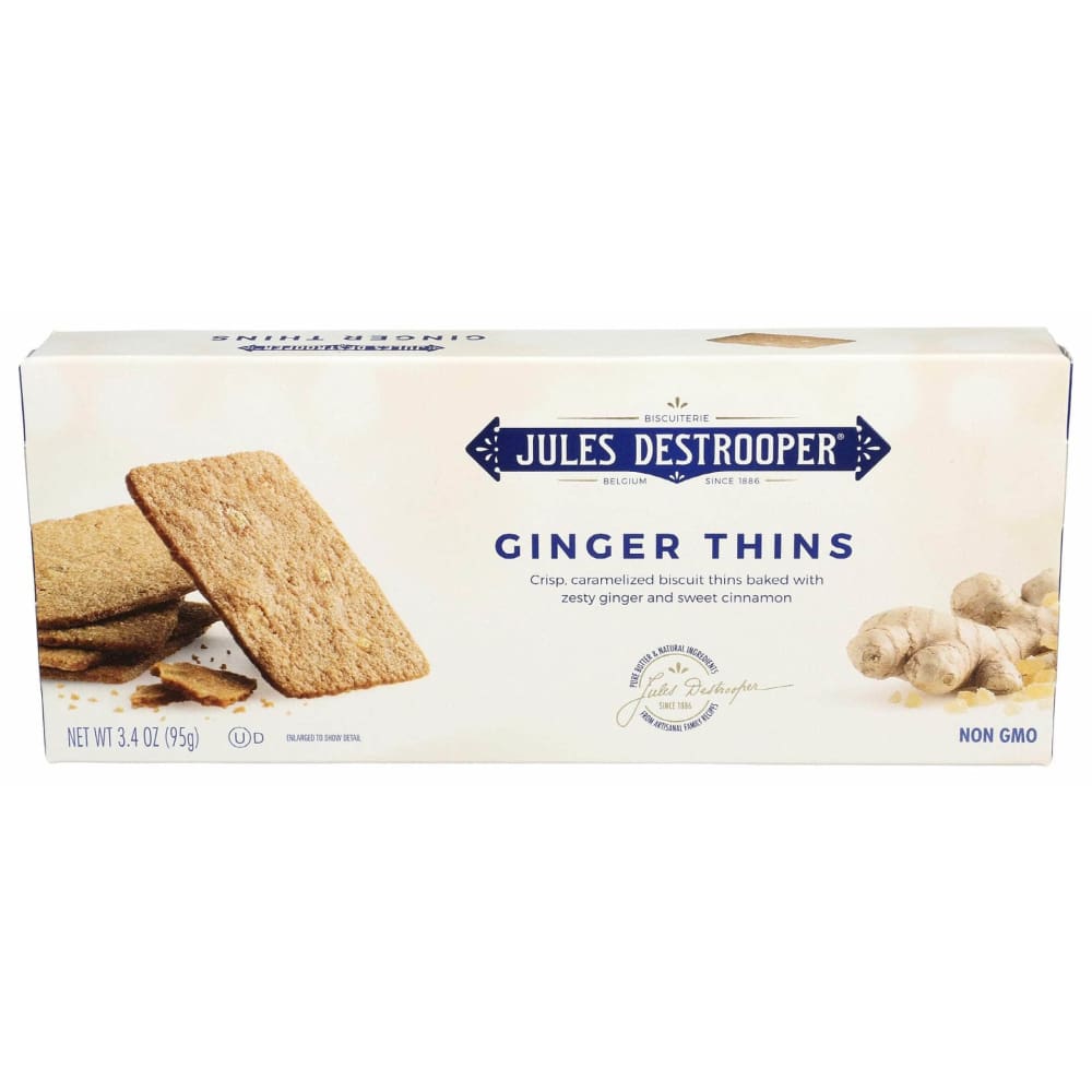 JULES DESTROOPER JULES DESTROOPER Ginger Thin Cookies, 3.35 oz