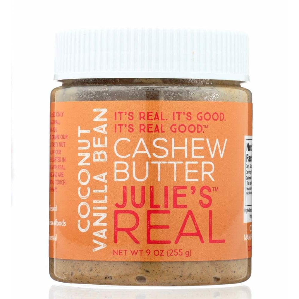 Julies Real Julies Real Coconut Vanilla Bean Cashew Butter, 9 oz