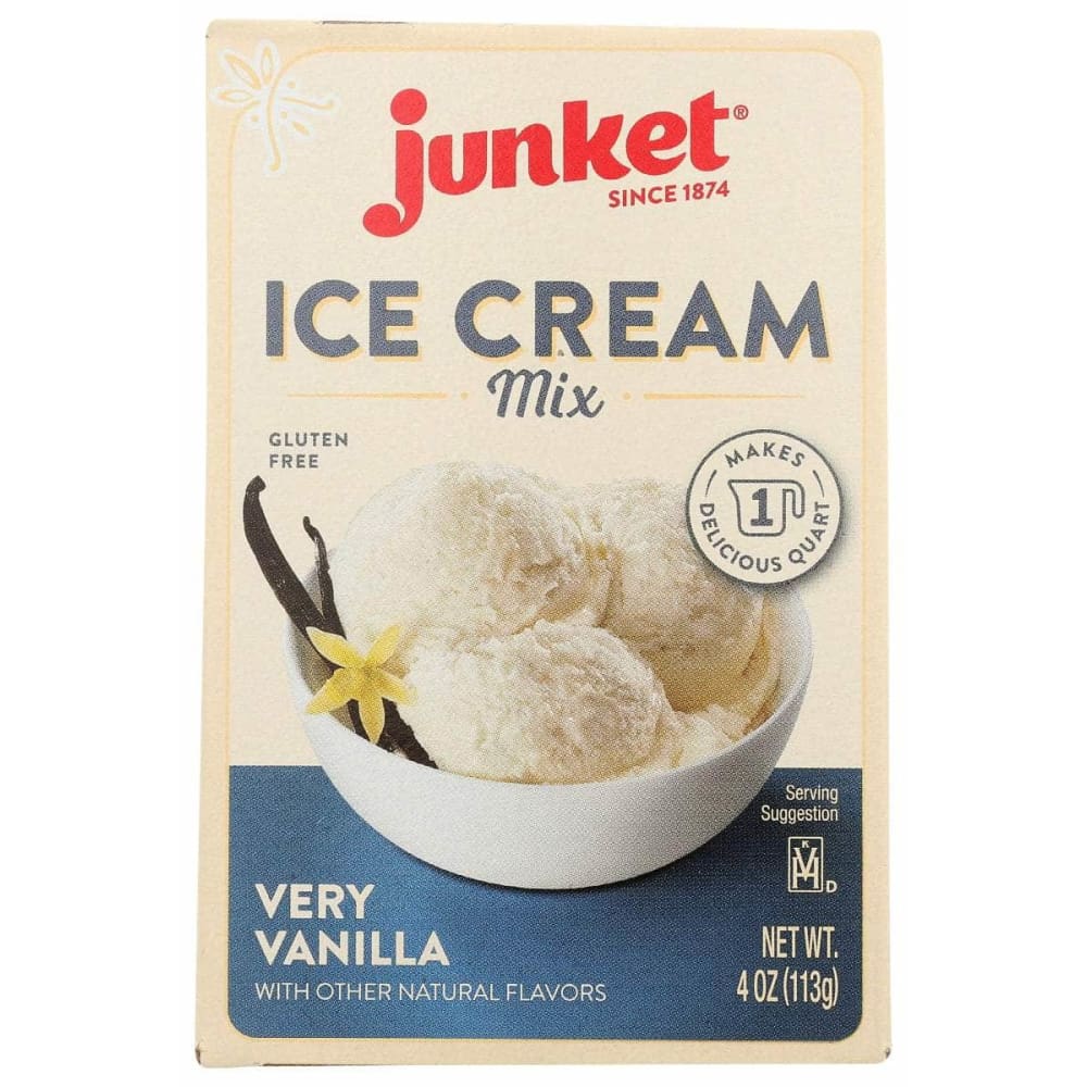 JUNKET Grocery > Cooking & Baking > Baking Ingredients JUNKET: Ice Cream Vry Vanilla Mix, 4 oz