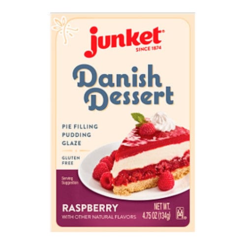 Junket Raspberry Danish 4.75oz (Case of 12) - Cooking/Gelatins & Starches - Junket