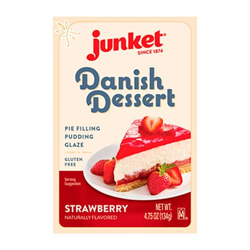 Junket Strawberry Danish 4.75oz (Case of 12) - Cooking/Gelatins & Starches - Junket