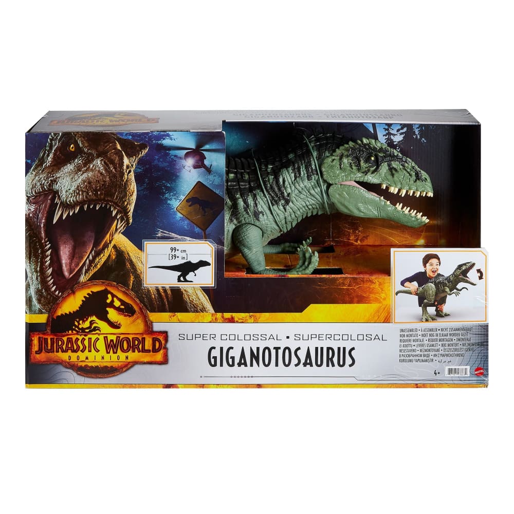 Jurassic World Dominion Super Colossal Giganotosaurus Action Figure - Home/Toys/Indoor Play/Action Figures & Playsets/ - Unbranded