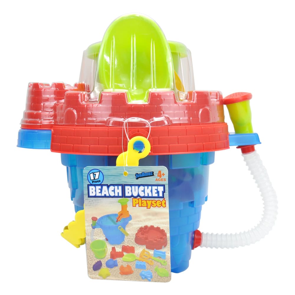 Jusamaz 17 Pc. Beach Bucket Set - Jusamaz