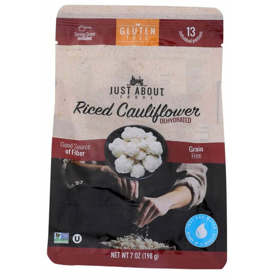 JUST ABOUT FOODS Just About Foods Cauliflower Riced Dehydrt, 7 Oz