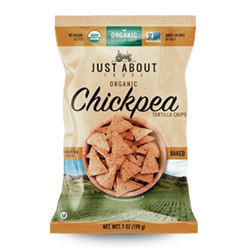 JUST ABOUT FOODS Grocery > Snacks > Chips > Tortilla & Corn Chips JUST ABOUT FOODS: Chip Tortilla Chkp Bkd, 7 oz