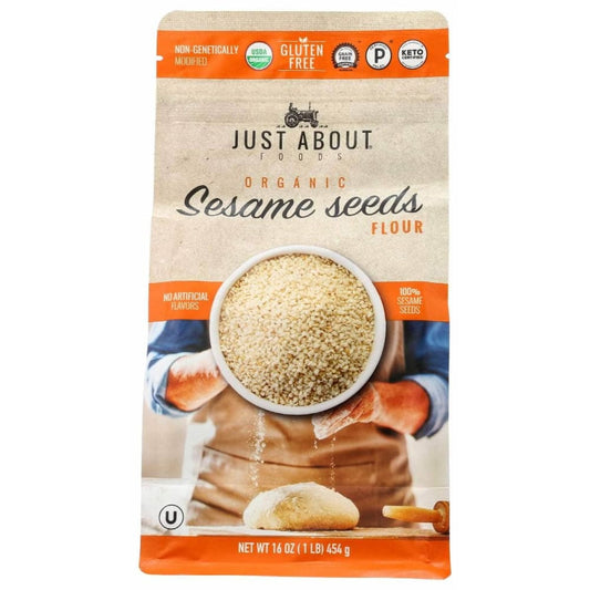 JUST ABOUT FOODS Just About Foods Flour Sesame, 1 Lb