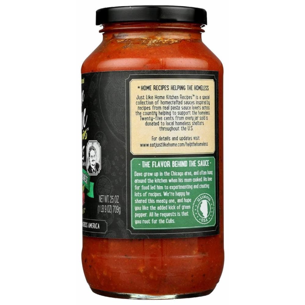 JUST LIKE HOME Just Like Home Sauce Bolognese Chi-Style, 25 Oz