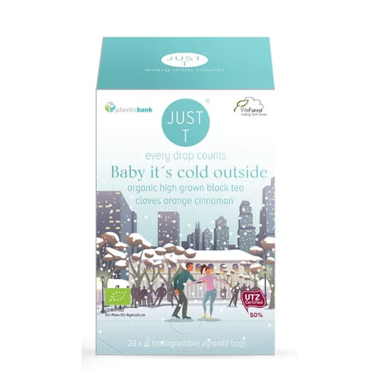 JUST T: Baby It’s Cold Outside Tea 1.41 oz (Pack of 3) - Grocery > Beverages > Coffee Tea & Hot Cocoa - JUST T
