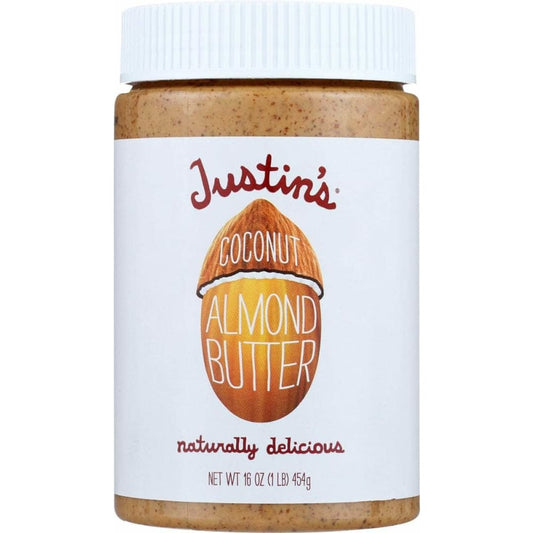 JUSTINS Justins Nut Butter Ccnt Almnd Jar, 16 Oz