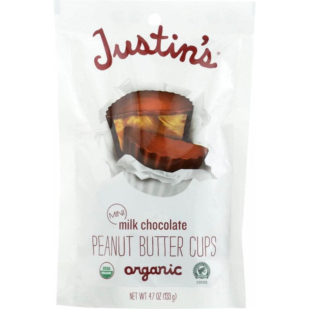 Justins Justin's Mini Peanut Butter Milk Chocolate, 4.7 oz