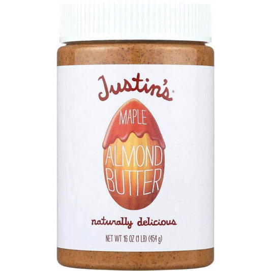 Justins Justin'S Nut Butter Maple Almond Butter, 16 oz