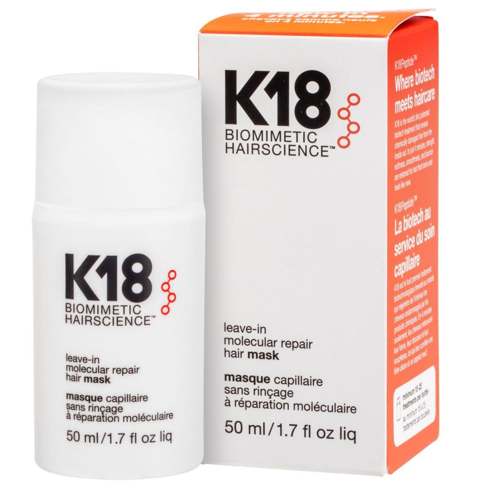 K18 Leave-in Molecular Repair Hair Mask (1.7 oz) - Hair Treatments - K18