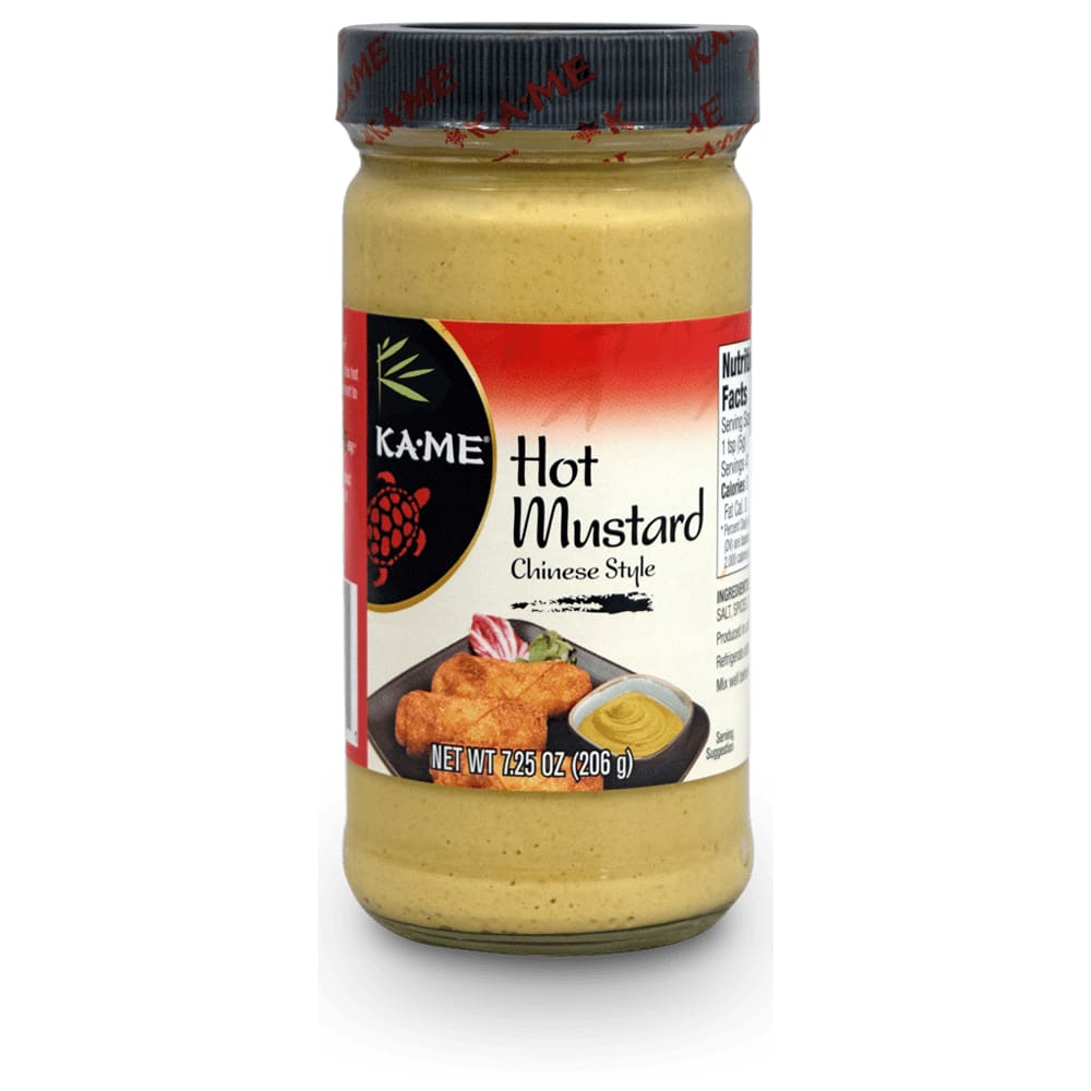Ka-Me Ka Me Mustard Hot Chinese Style, 7.25 oz