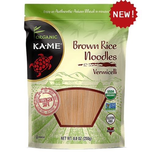 Ka-Me Ka Me Organic Brown Rice Noodles Vermicelli, 8.8 oz