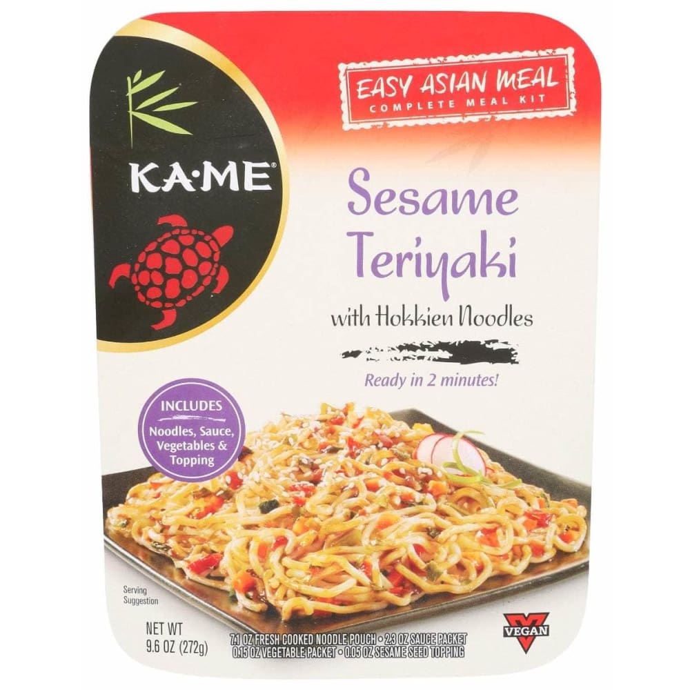 KA ME Ka Me Sesame Teriyaki Noodle Kit, 9.6 Oz