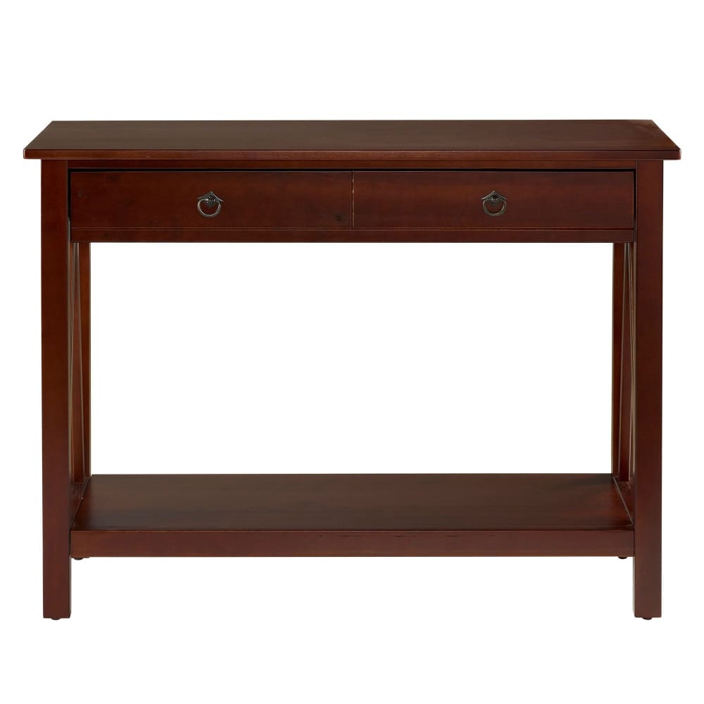 Kanan Console Table - Antique Tobacco - Linon
