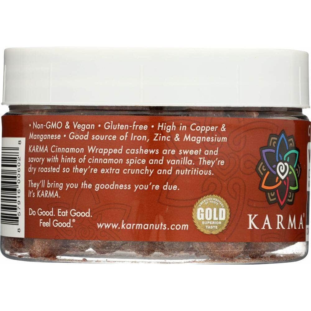 Karma Cinnamon Wrapped Cashews 8oz - Karma