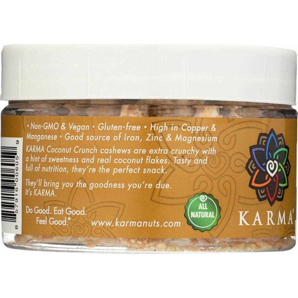 Karma Karma Roasted Coconut Cashews, 8 oz
