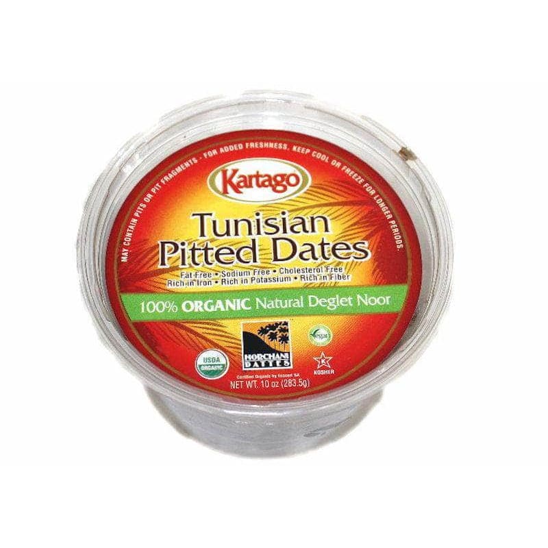 Kartago Kartago Organic Deglet Noor Tunisian Pitted Dates, 10 oz