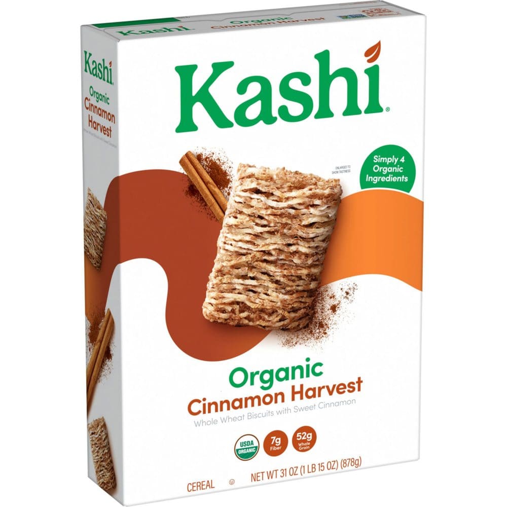 Kashi Organic Cereal Cinnamon Harvest (31 oz.) - New Items - ShelHealth