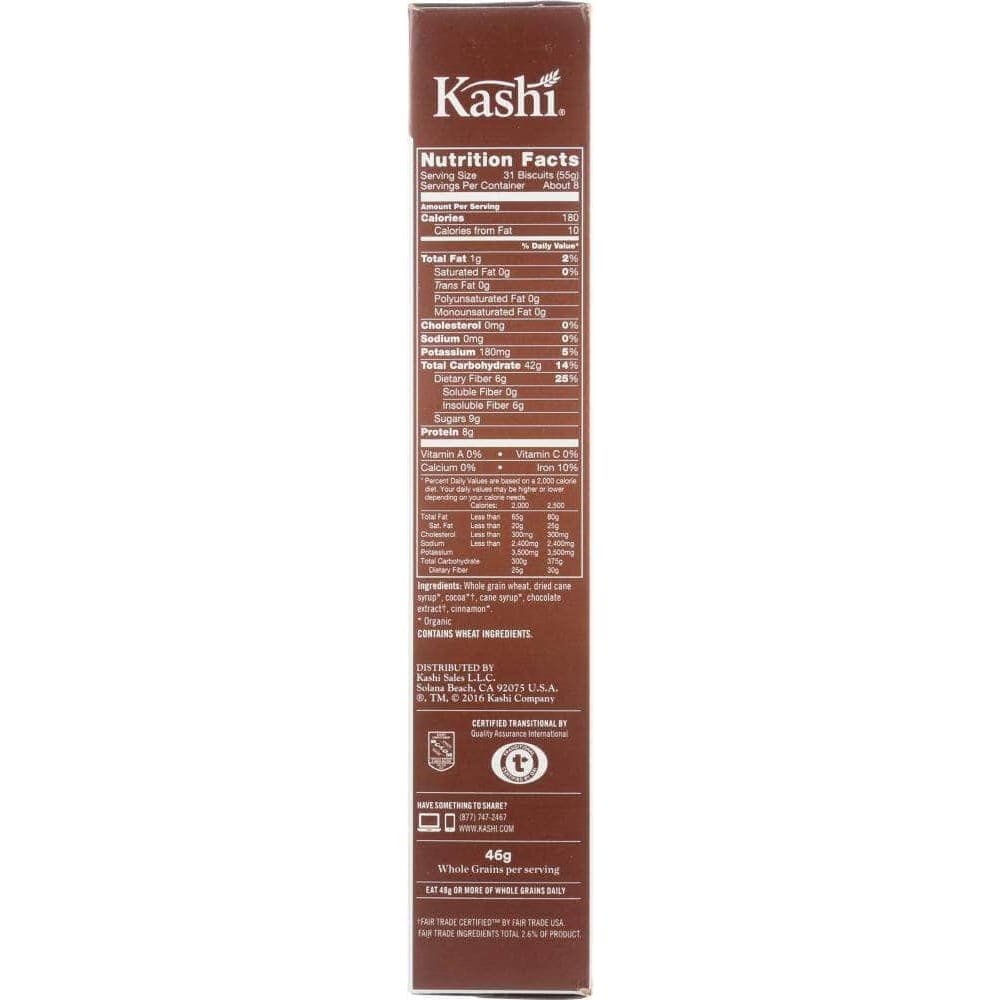 Kashi Kashi Wheat Biscuit Cereal Dark Cocoa Karma, 16.1 oz
