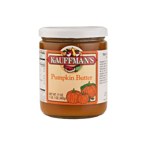 Kauffman’s Pumpkin Butter 17oz (Case of 12) - Misc/Jelly Jams & Spreads - Kauffman’s